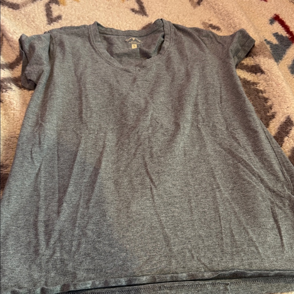 Gray Short Sleeve Women's Tee